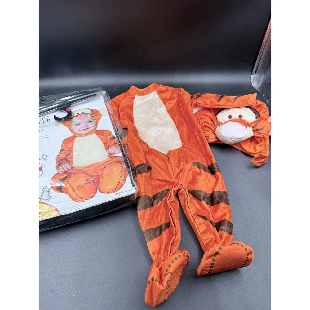 Disney Winnie the Pooh Tigger 2 Pc Halloween Costume Size 0-6